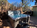 Private hot tub